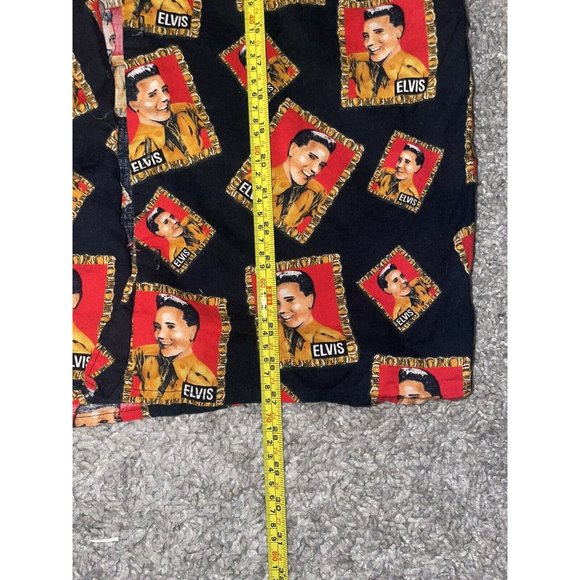 Elvis Presley Custom 1 Of 1 All Over Print Button Up Size Medium - Picture 7 of 7